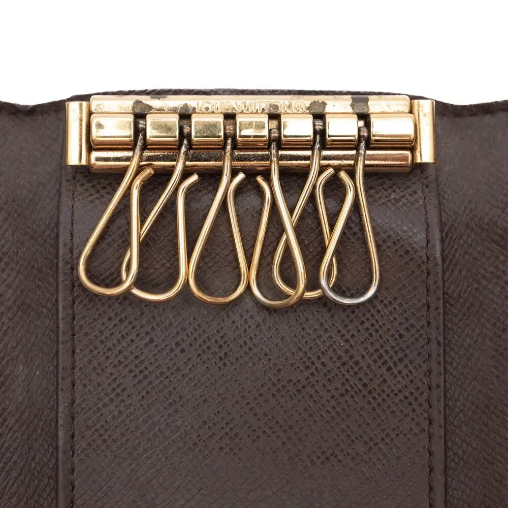 Authentic Louis Vuitton Damier Ebene Multicles 6 Key Holder 2007 France